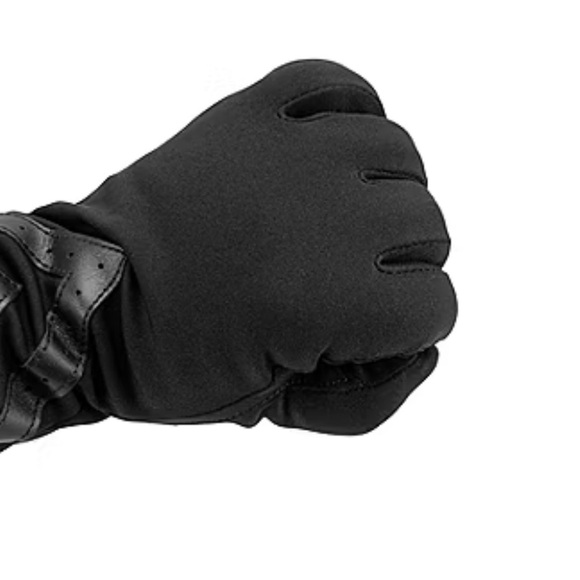NWOT Isotoner Black Chevron Gloves - Picture 7 of 12
